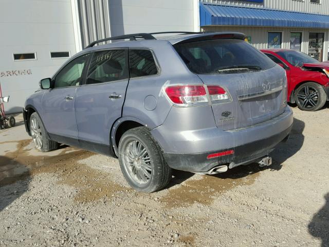 JM3TB38A680150008 - 2008 MAZDA CX-9 SILVER photo 3