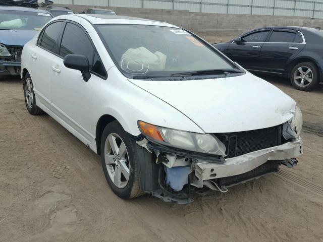 JHMFA16846S006583 - 2006 HONDA CIVIC EX WHITE photo 1