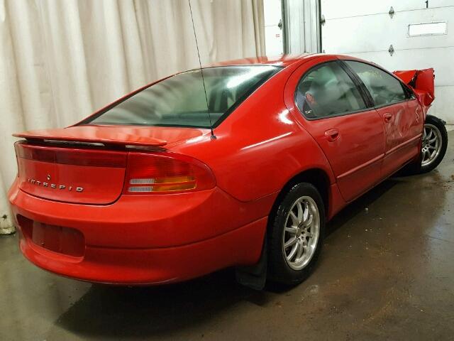 2B3HD46R11H718708 - 2001 DODGE INTREPID S 红色 照片 4