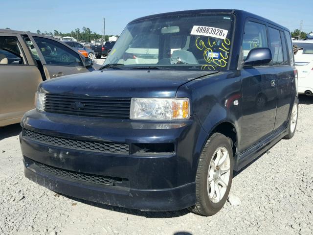 JTLKT324150175502 - 2005 TOYOTA SCION XB Mavi foto 2