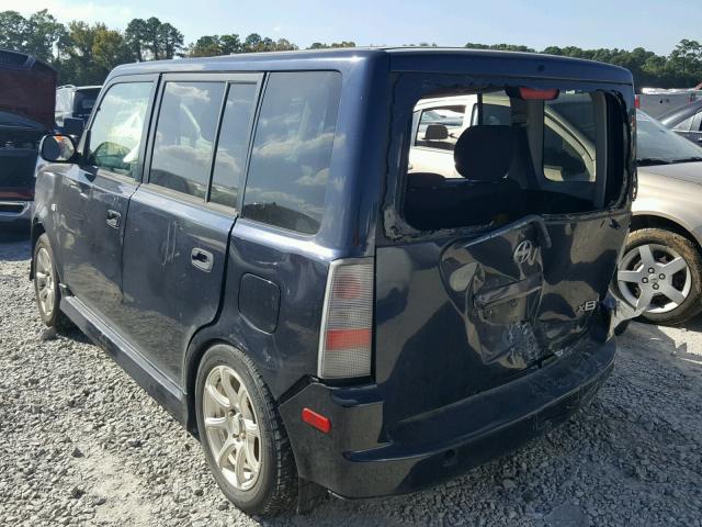 JTLKT324150175502 - 2005 TOYOTA SCION XB Mavi foto 3