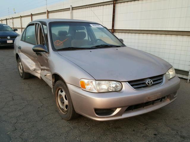 1NXBR12E31Z523760 - 2001 TOYOTA COROLLA CE TAN photo 1