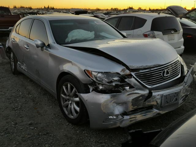 JTHBL46F775049498 - 2007 LEXUS LS 460 SILVER photo 1