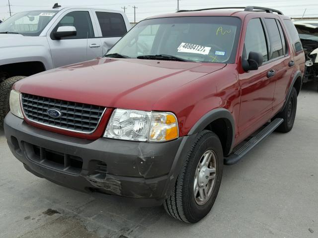 1FMZU62K93ZB12109 - 2003 FORD EXPLORER X RED photo 2