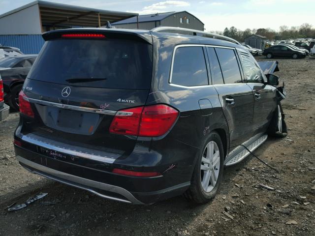 4JGDF7CEXDA166876 - 2013 MERCEDES-BENZ GL 450 4MA BLACK photo 4