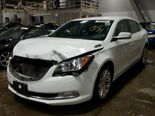 1G4GB5G32EF297598 - 2014 BUICK LACROSSE TAN photo 2