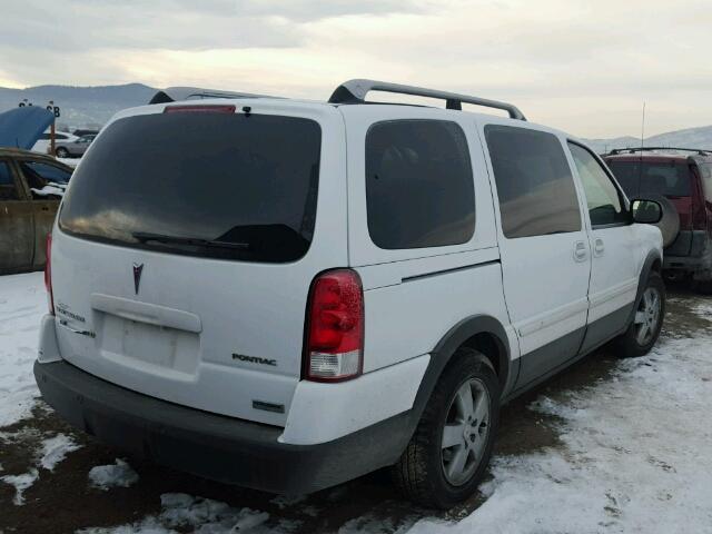 1GMDX33L85D214721 - 2005 PONTIAC MONTANA SV WHITE photo 4