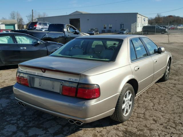 1G6KS54Y31U251771 - 2001 CADILLAC SEVILLE SL BEIGE photo 4