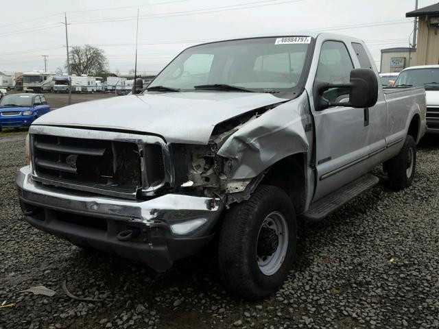 1FTSX31F9XED46683 - 1999 FORD F350 SRW S SILVER photo 2
