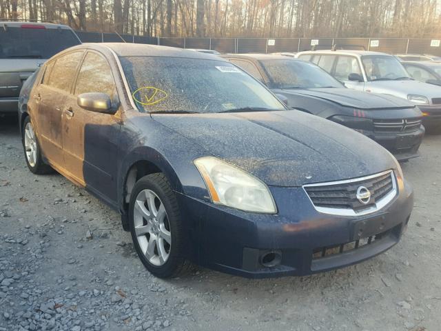 1N4BA41E37C828503 - 2007 NISSAN MAXIMA SE BLACK photo 1