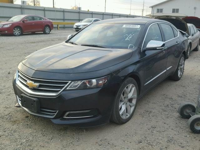 1G1145S30HU111478 - 2017 CHEVROLET IMPALA PRE BLACK photo 2