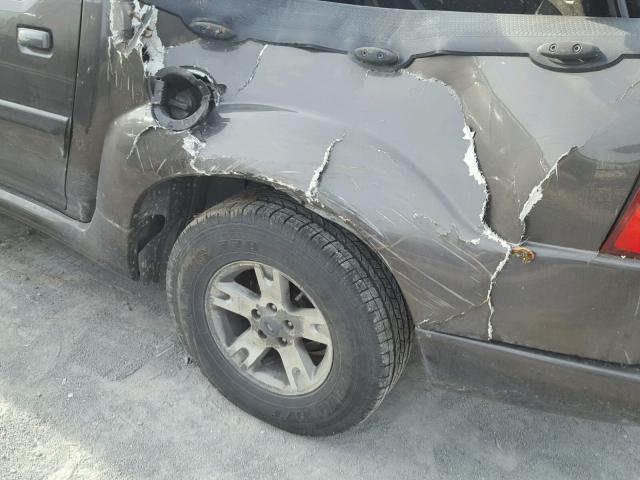 1FMZU77K55UB40004 - 2005 FORD EXPLORER S CHARCOAL photo 9