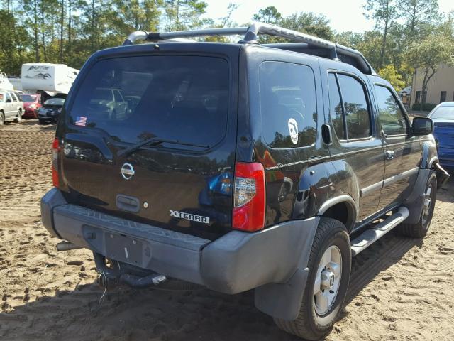 5N1ED28Y02C570173 - 2002 NISSAN XTERRA XE BLACK photo 4