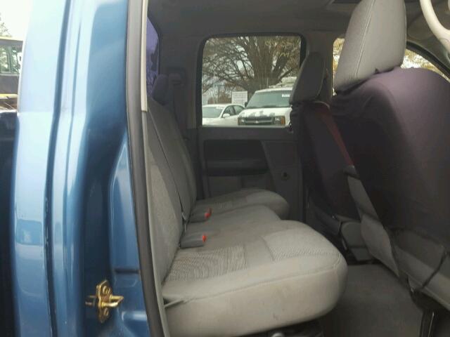 1D7HU18246S697176 - 2006 DODGE RAM 1500 S BLUE photo 6