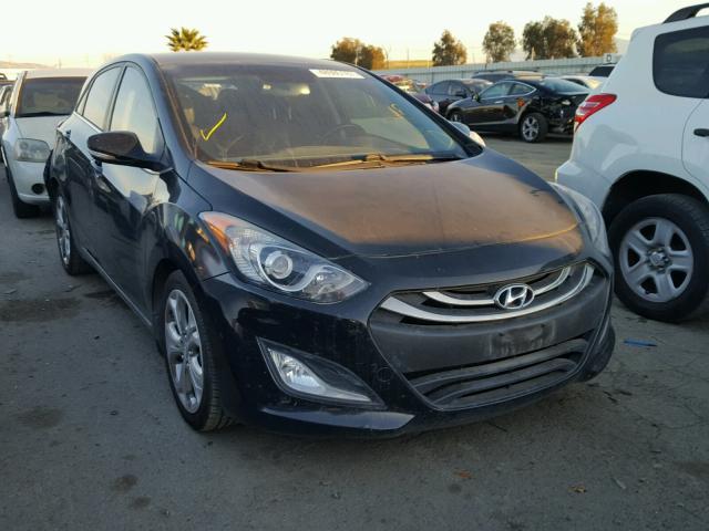 KMHD35LEXDU104325 - 2013 HYUNDAI ELANTRA GT BLACK photo 1