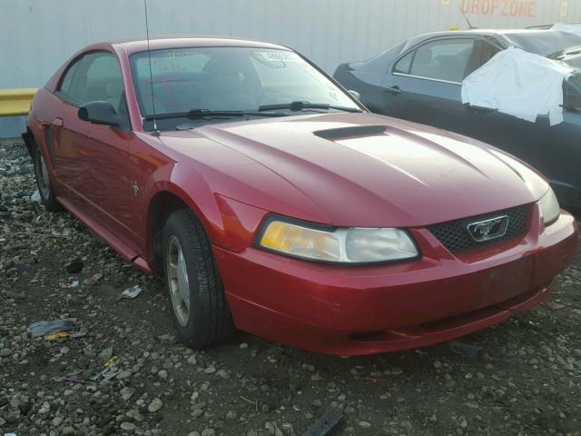 1FAFP4040YF211648 - 2000 FORD MUSTANG RED photo 1