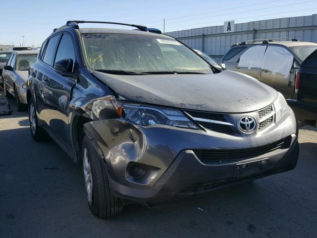 JTMBFREV3ED090373 - 2014 TOYOTA RAV4 LE GRAY photo 1