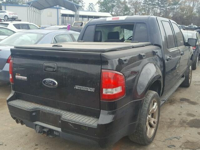 1FMEU33E58UB04227 - 2008 FORD EXPLORER S BLACK photo 4