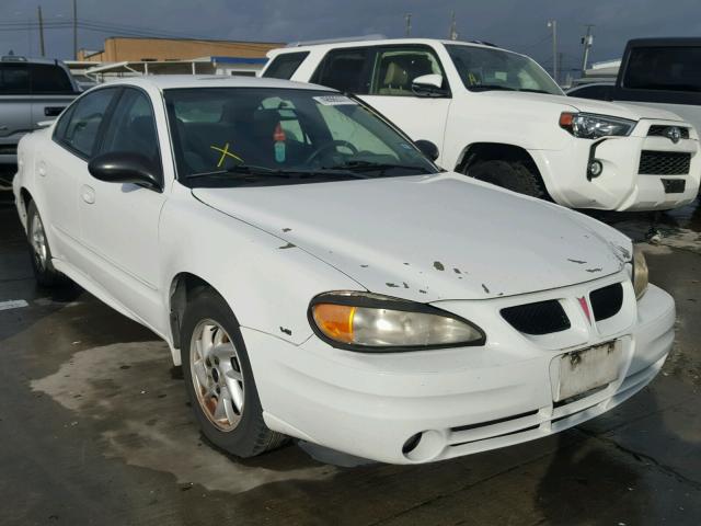 1G2NF52E64M544774 - 2004 PONTIAC GRAND AM WHITE photo 1