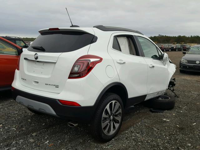 KL4CJGSB9JB506007 - 2018 BUICK ENCORE ESS WHITE photo 4