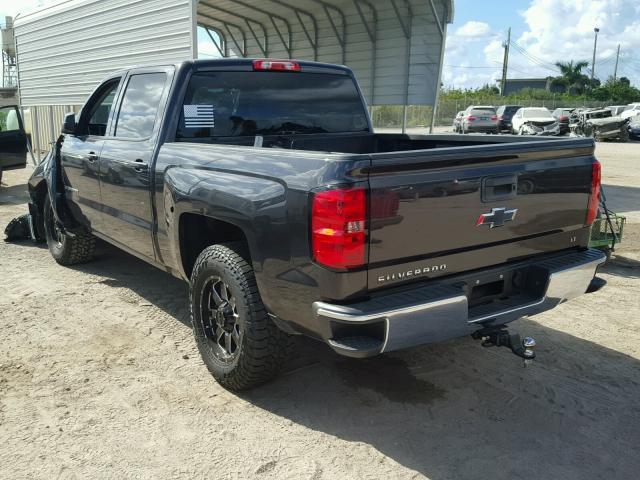 3GCPCREC8EG480739 - 2014 CHEVROLET SILVERADO BLACK photo 3