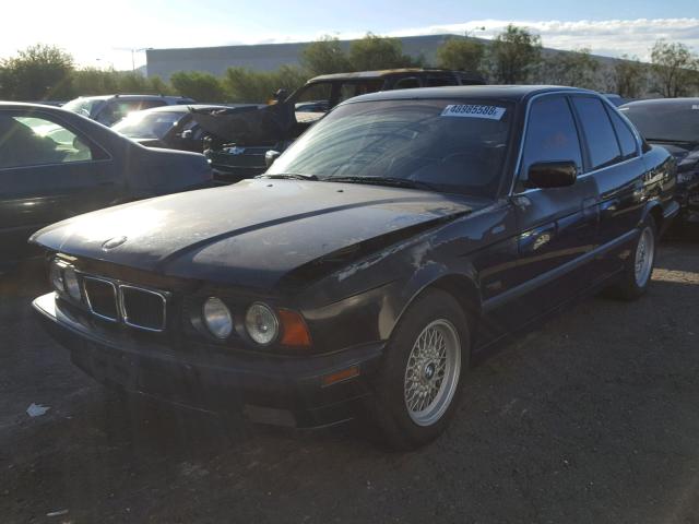 WBAHD6324SGK59914 - 1995 BMW 525 I AUTO BLACK photo 2