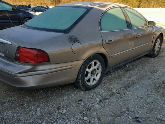 1MEFM55S02G616330 - 2002 MERCURY SABLE LS P GOLD photo 9