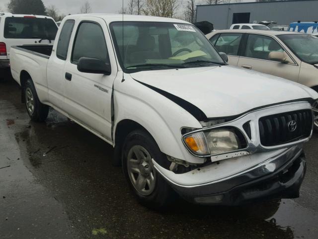 5TEVL52N74Z456859 - 2004 TOYOTA TACOMA XTR WHITE photo 1