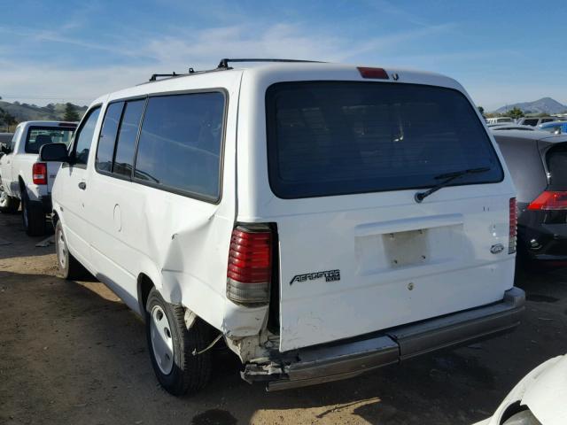 1FMDA41X5VZC39172 - 1997 FORD AEROSTAR WHITE photo 3