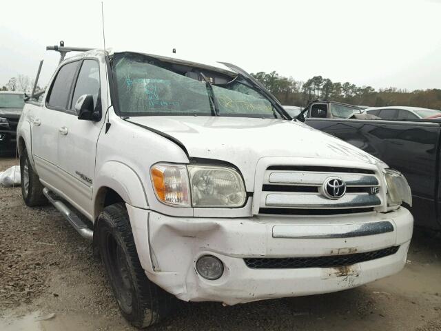 5TBET34186S531110 - 2006 TOYOTA TUNDRA DOU WHITE photo 1