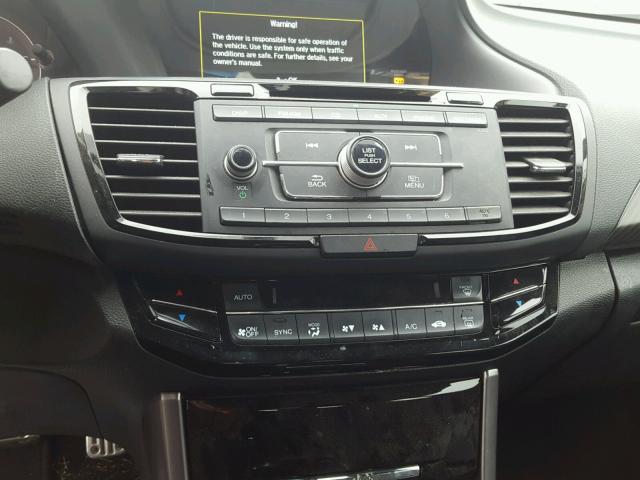 1HGCR2F56GA242959 - 2016 HONDA ACCORD SPO WHITE photo 9