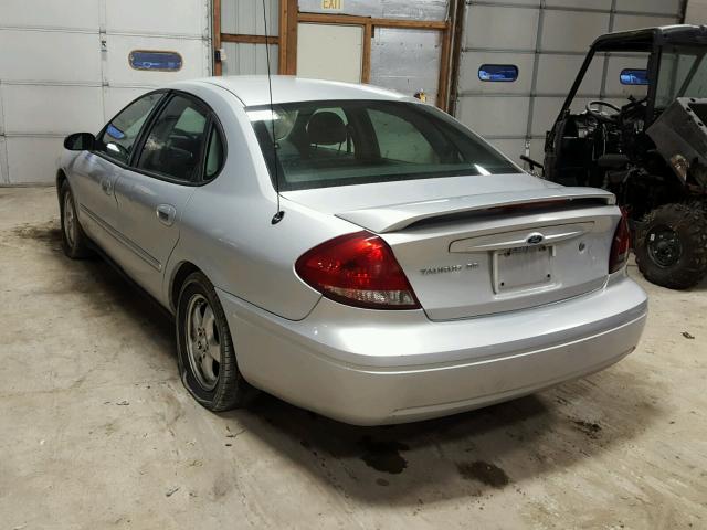 1FAFP532X5A174438 - 2005 FORD TAURUS SE SILVER photo 3