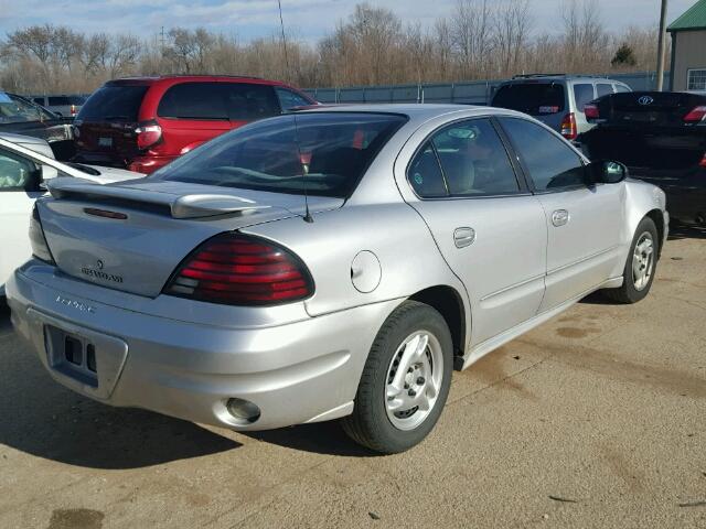 1G2NE52E05M106062 - 2005 PONTIAC GRAND AM S 银色 照片 4