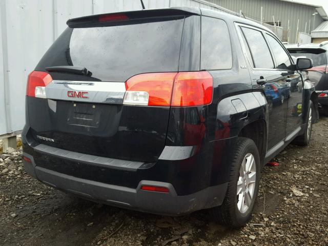 2CTALMEC2B6405104 - 2011 GMC TERRAIN SL BLACK photo 4