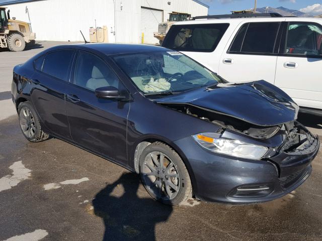 1C3CDFBH6DD159079 - 2013 DODGE DART SXT BLUE photo 1