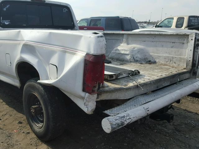 1FTHX25F5TEA78661 - 1996 FORD F250 WHITE photo 9