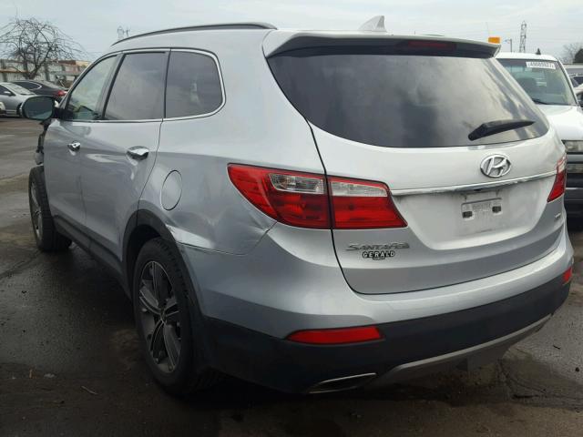 KM8SNDHF1EU084075 - 2014 HYUNDAI SANTA FE G SILVER photo 3