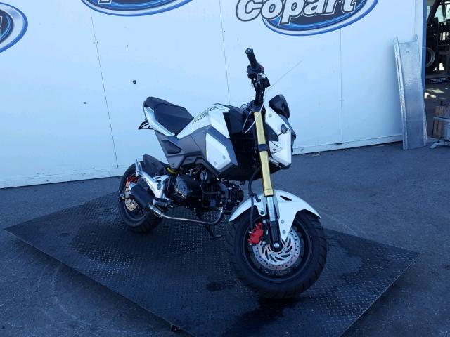 MLHJC6112H5205854 - 2017 HONDA GROM 125 WHITE photo 1