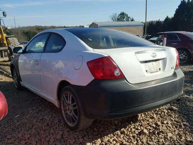 JTKDE177550012236 - 2005 TOYOTA SCION TC 白色 照片 3