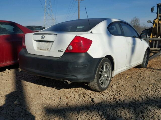 JTKDE177550012236 - 2005 TOYOTA SCION TC 白色 照片 4