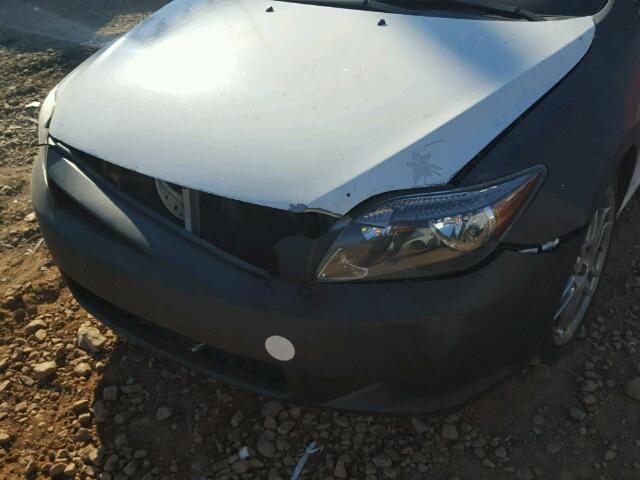 JTKDE177550012236 - 2005 TOYOTA SCION TC 白色 照片 9