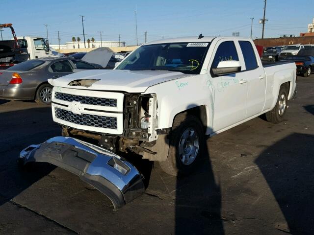 1GCRCREC8EZ138541 - 2014 CHEVROLET SILVERADO WHITE photo 2