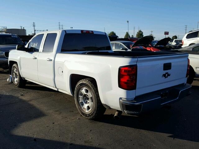 1GCRCREC8EZ138541 - 2014 CHEVROLET SILVERADO WHITE photo 3