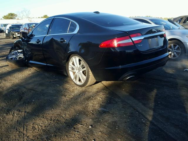 SAJWA0FB8CLS28090 - 2012 JAGUAR XF BLACK photo 3