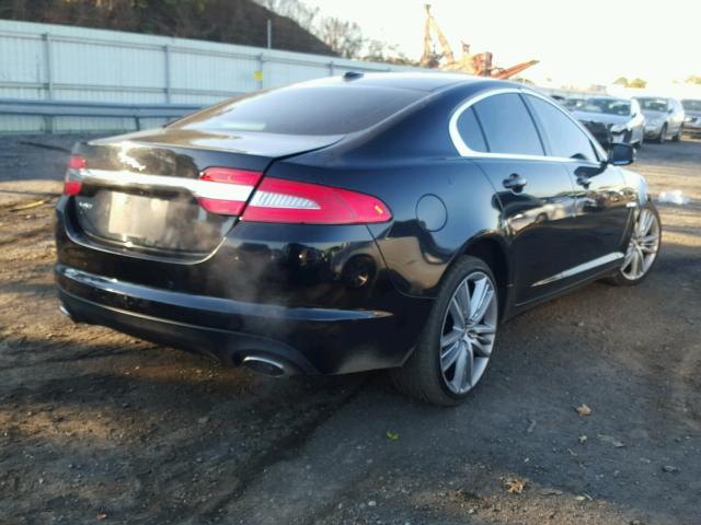 SAJWA0FB8CLS28090 - 2012 JAGUAR XF BLACK photo 4