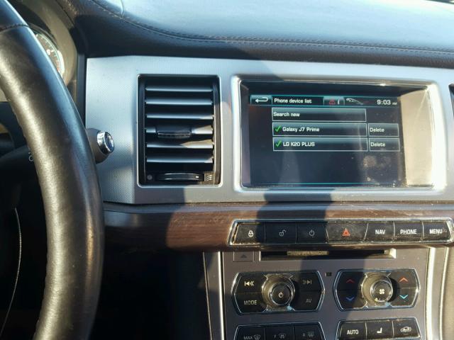 SAJWA0FB8CLS28090 - 2012 JAGUAR XF Noir photo 9