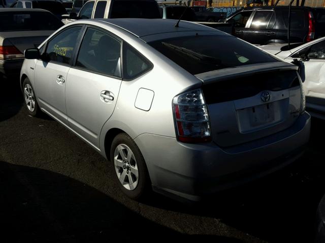 JTDKB20U577673479 - 2007 TOYOTA PRIUS SILVER photo 3