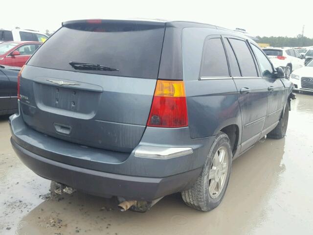 2C8GM68425R672103 - 2005 CHRYSLER PACIFICA T BLUE photo 4