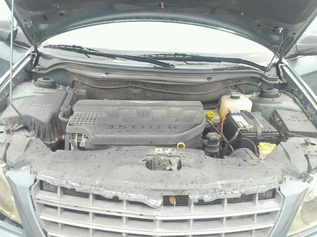 2C8GM68425R672103 - 2005 CHRYSLER PACIFICA T BLUE photo 7