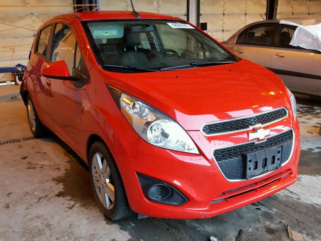 KL8CD6S95DC512432 - 2013 CHEVROLET SPARK 1LT RED photo 1